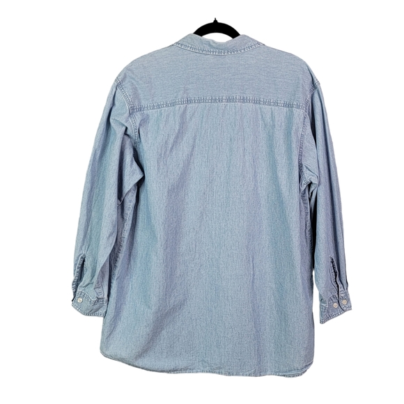 Warner Bros Looney Tunes Vintage 90's Sylvester & Tweety Bird Button Down L - Picture 8 of 15